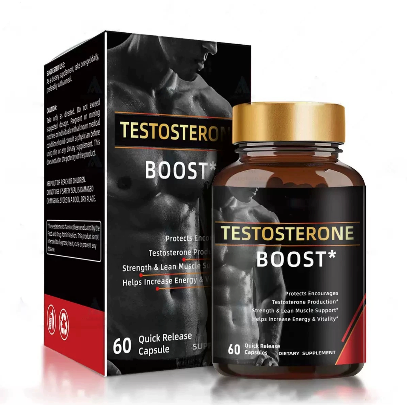 TESTOSTERONE BOOSTER - NATURAL ENHANCER