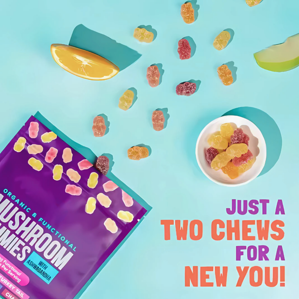 Mushroom Gummies Focus + Energy + Calm